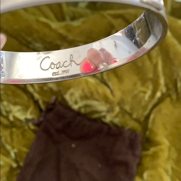 Authentic Silver Coach bracelet - Picture 2 of 3